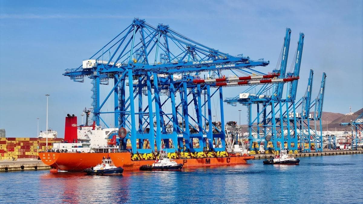 OPCSA — Operaciones Portuarias Canarias en el Puertos de Las Palmas: instalaciones de la terminal (imagen 2 de 3)