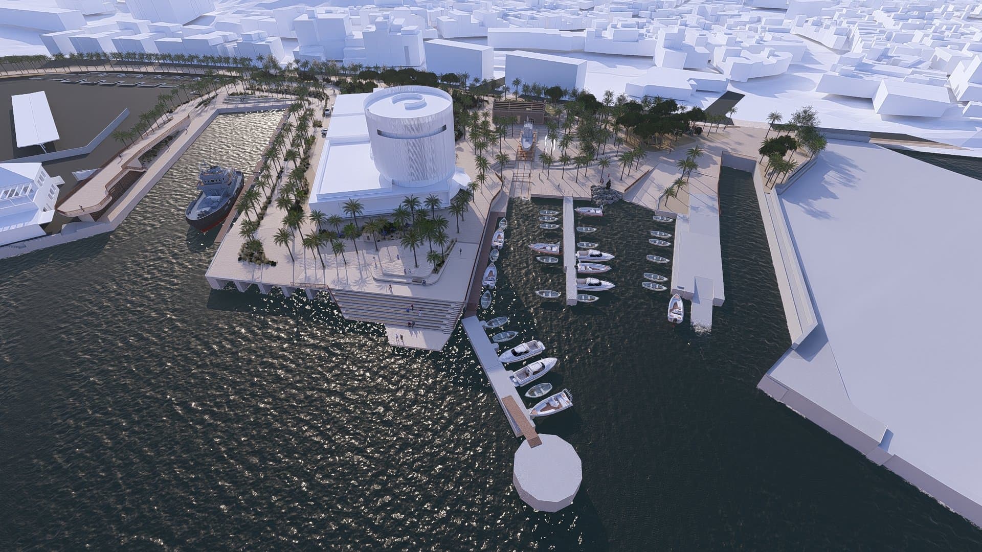 Santa Lucía contará con un gran espacio público abierto al mar tras la remodelación de su fachada marítima