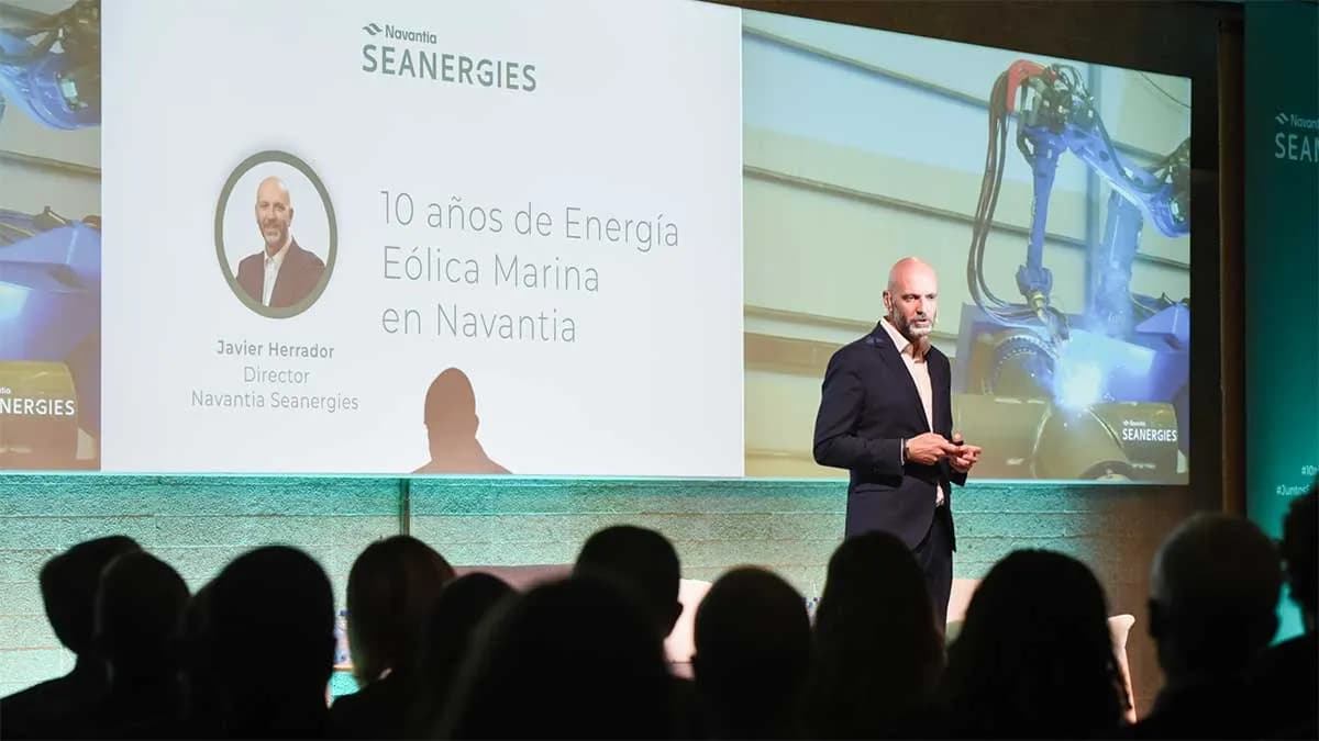 Navantia celebra su décimo aniversario en el sector de la eólica marina