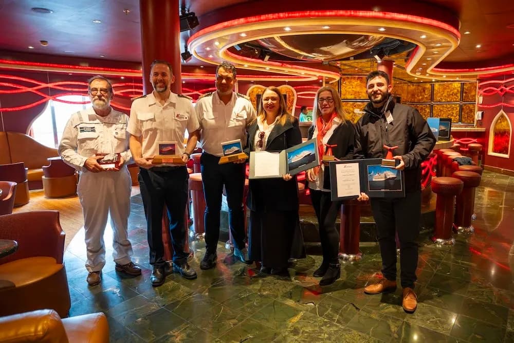 El Carnival Dream realiza su escala inaugural en Gibraltar con casi 3.000 pasajeros a bordo
