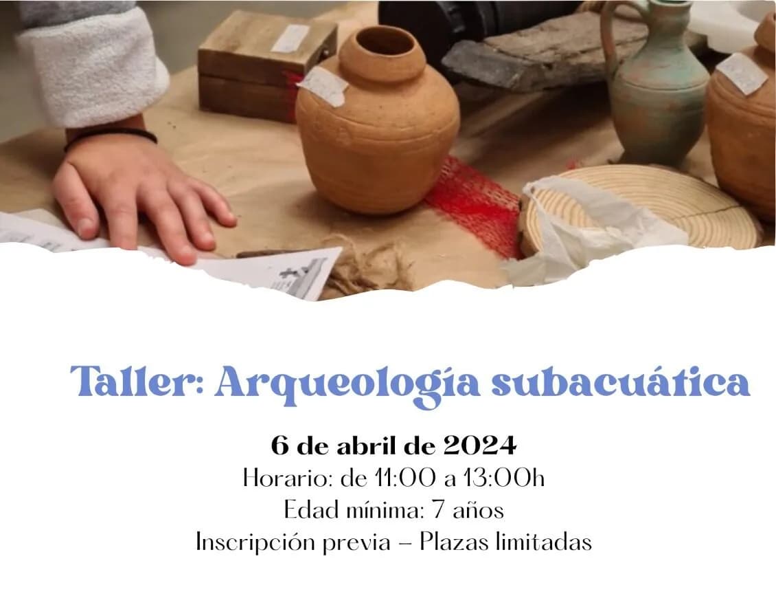 El Museo Municipal de San Roque acogerá un taller de arqueología subacuática para niños