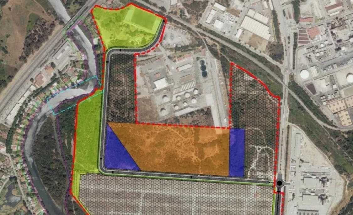 Verdemar alerta de la venta de suelo industrial sobre un enclave arqueológico clave en Guadarranque