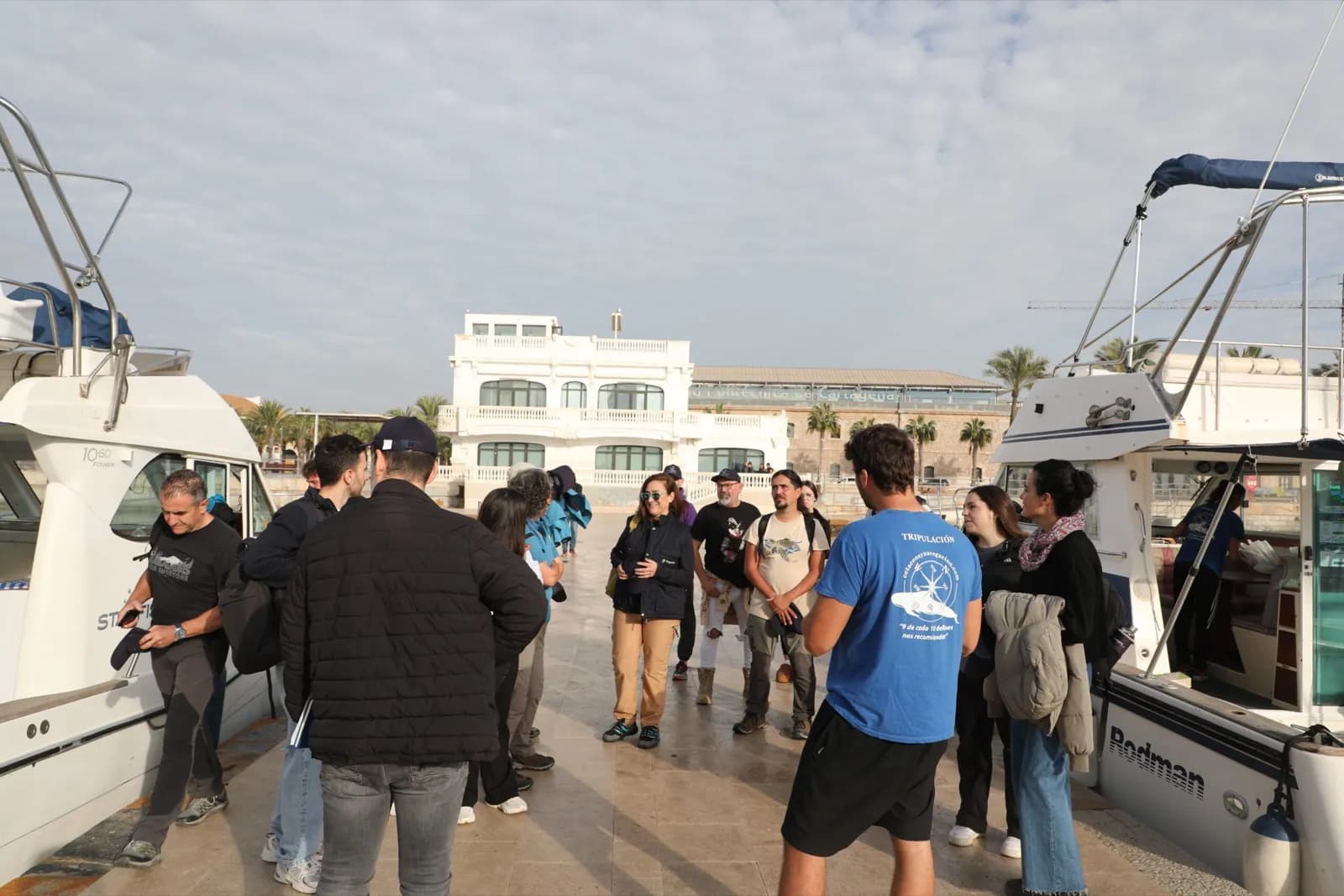 Cartagena impulsa la protección de la biodiversidad marina con avistamiento de cetáceos en el marco del proyecto LIFE PortSounds