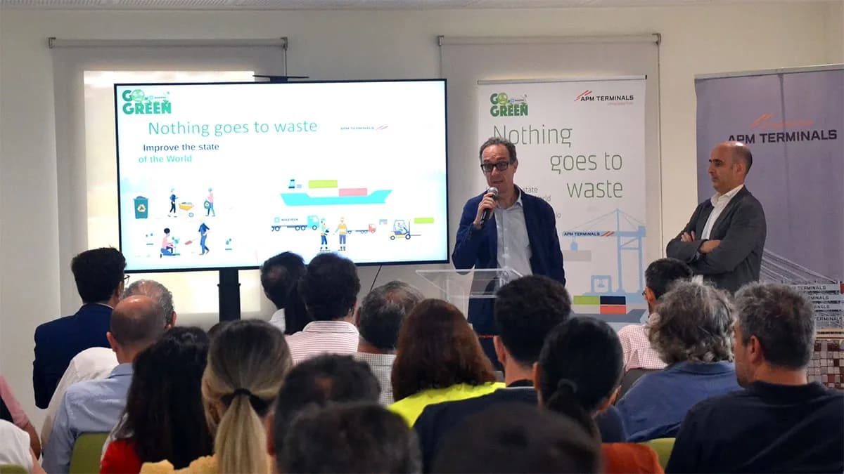 APM Terminals Algeciras acoge una nueva edición de la iniciativa ambiental Go Green