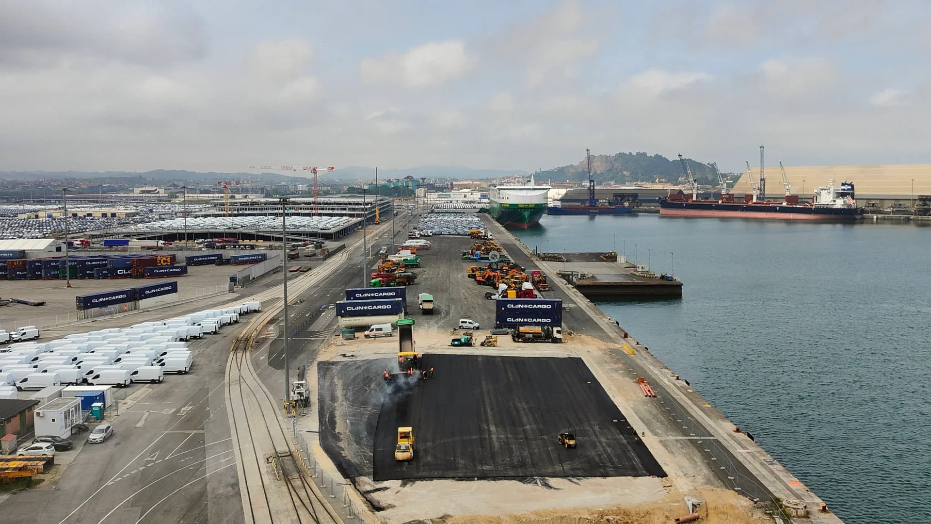 El muelle de Raos 8 estará operativo la próxima semana tras completar su primera fase de obras