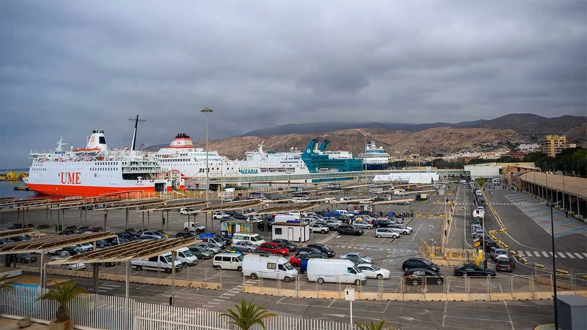Comienza la Operación Paso del Estrecho en el puerto de Almería