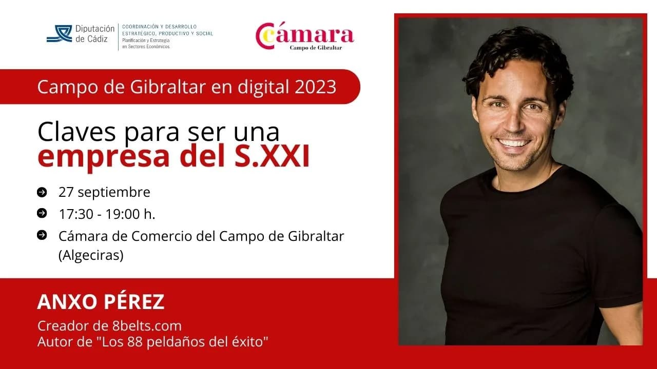 La Cámara de Comercio del Campo de Gibraltar acoge la conferencia “Claves para ser una empresa del S. XXI”