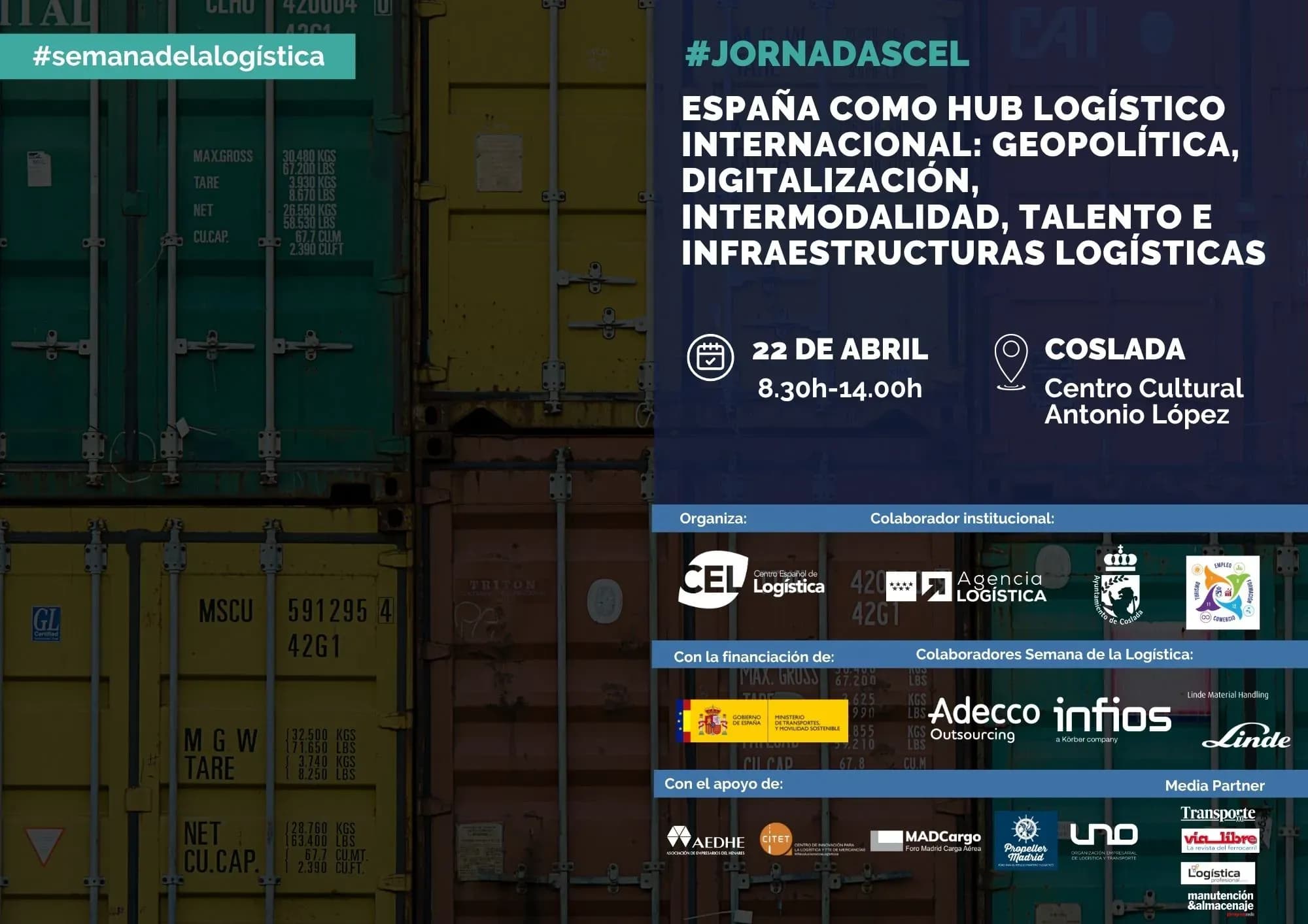 El Centro Español de Logística reúne al sector en Coslada para debatir el futuro del transporte de mercancías