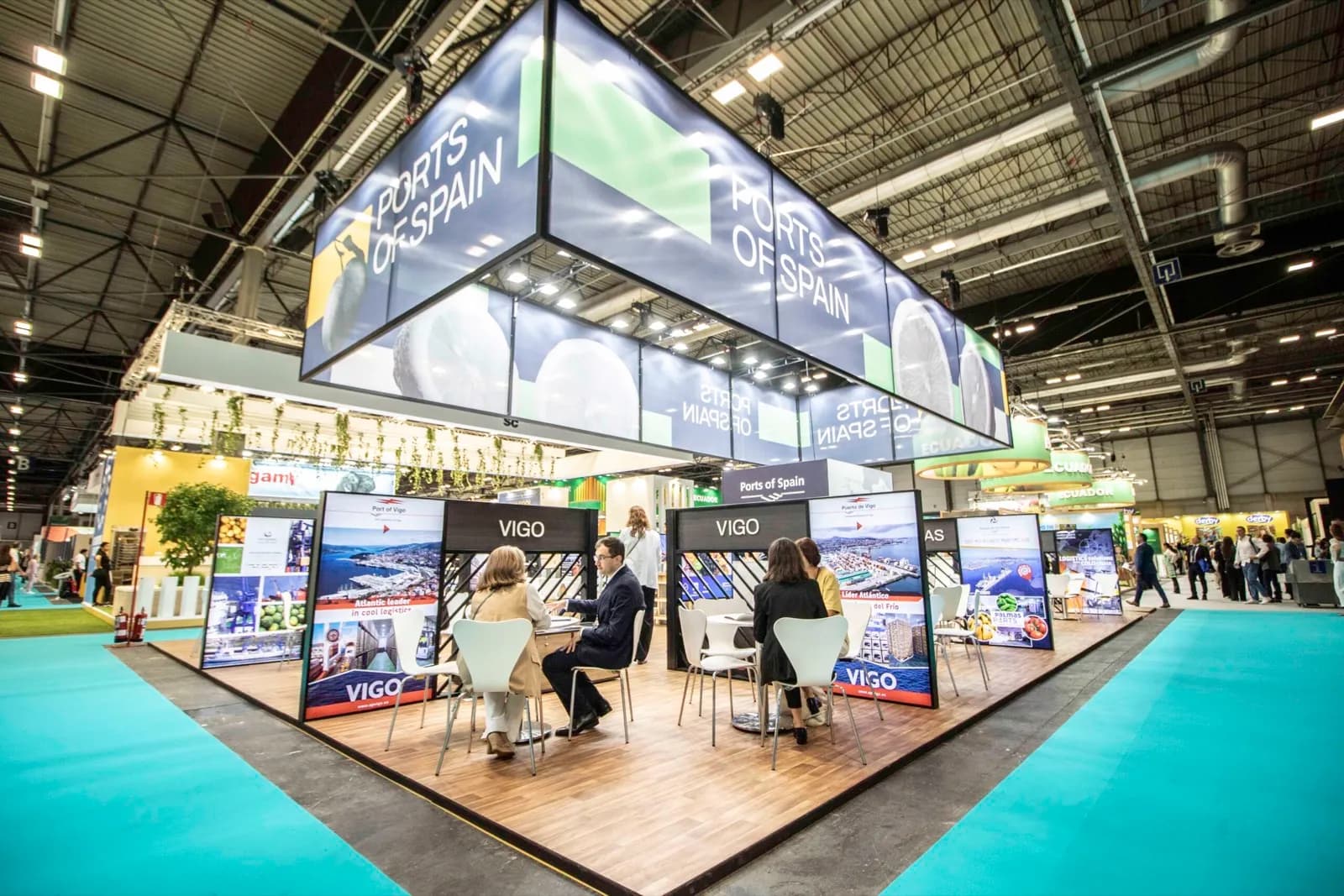 Los puertos españoles buscan impulsar el tráfico de productos frescos en Fruit Attraction