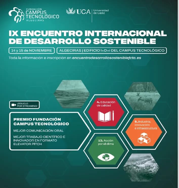 Algeciras acogerá el IX Encuentro Internacional de Desarrollo Sostenible enfocado en los ODS