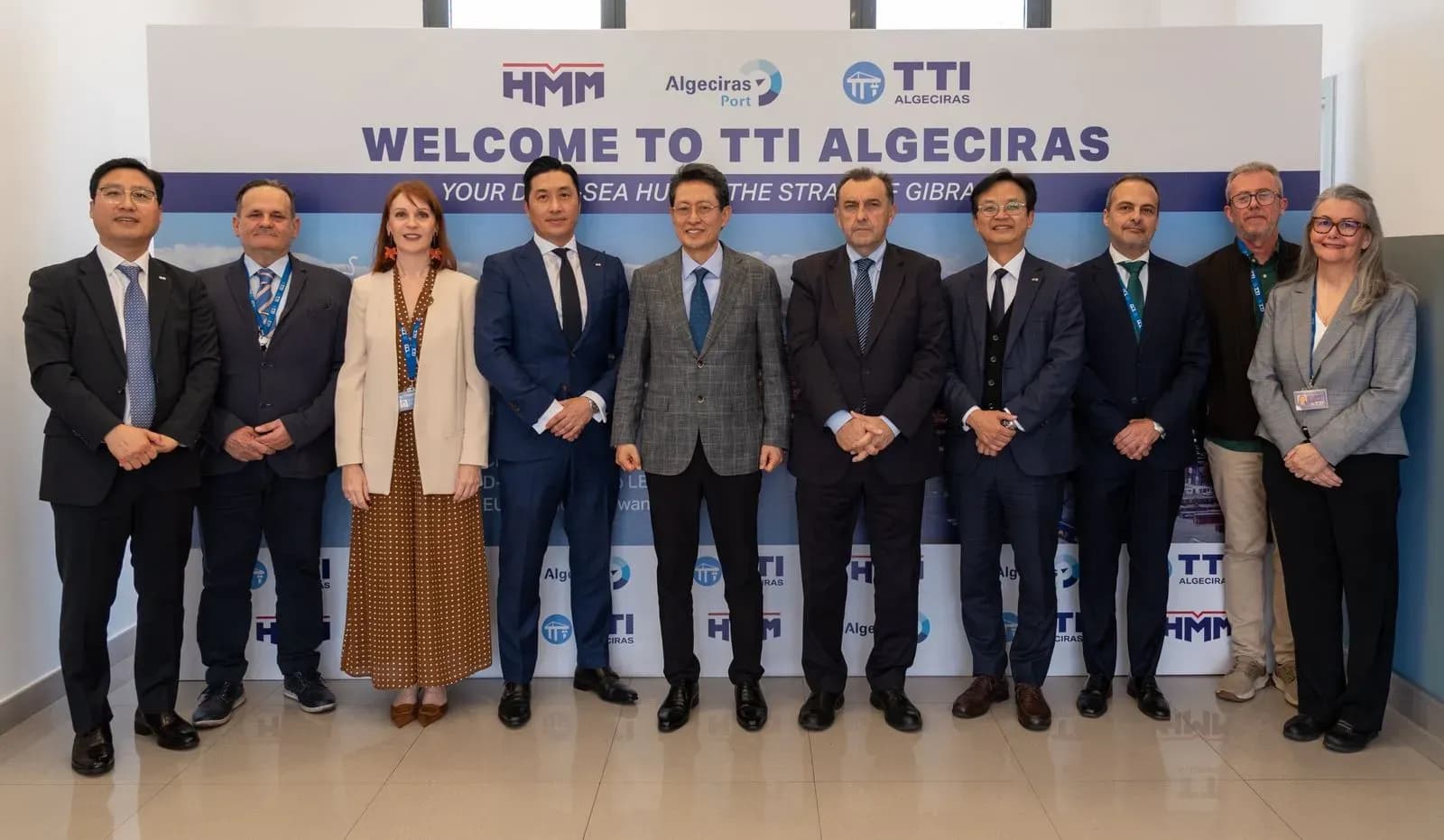 El CEO de HMM visita TTI Algeciras en un momento clave para su expansión