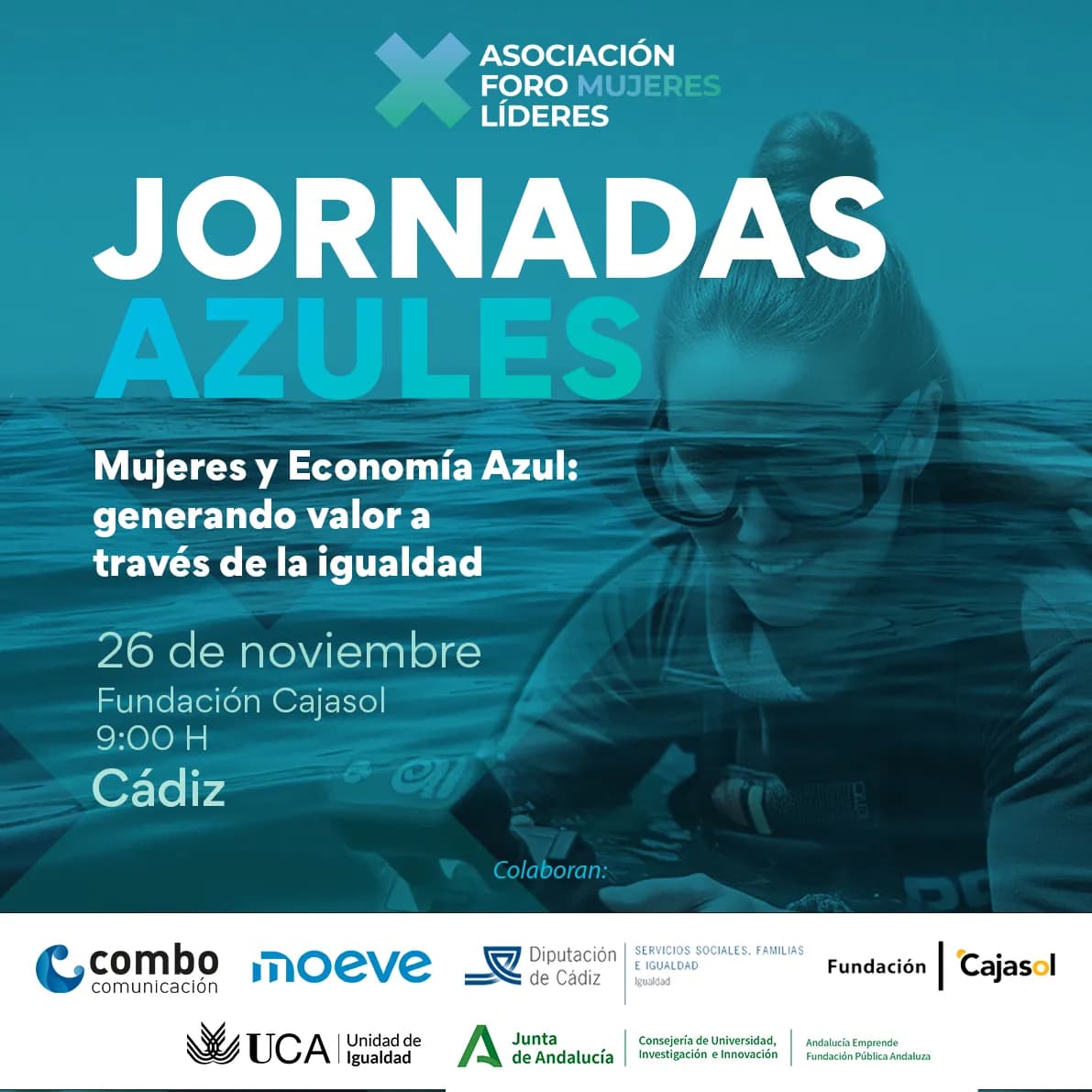 Cádiz acogerá un foro sobre Economía Azul con enfoque en la igualdad de género