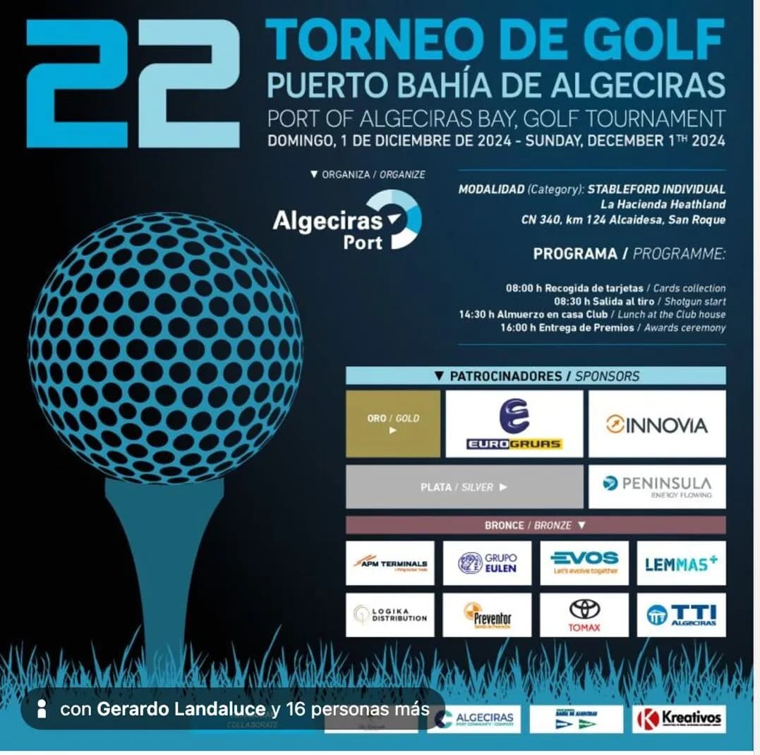 El Puerto de Algeciras celebra la XXII edición de su Torneo de Golf