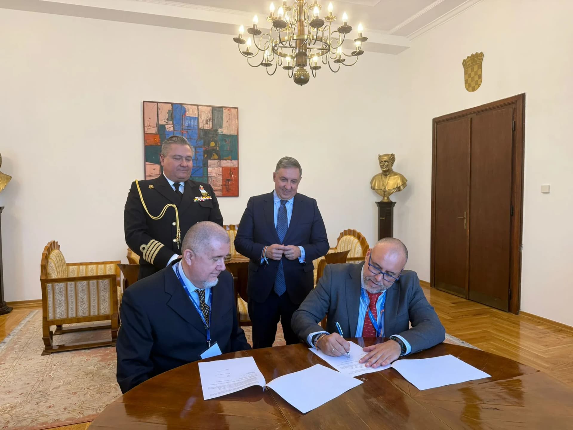 Navantia propone a la Marina de Croacia una colaboración industrial a largo plazo para su programa de corbetas multimisión