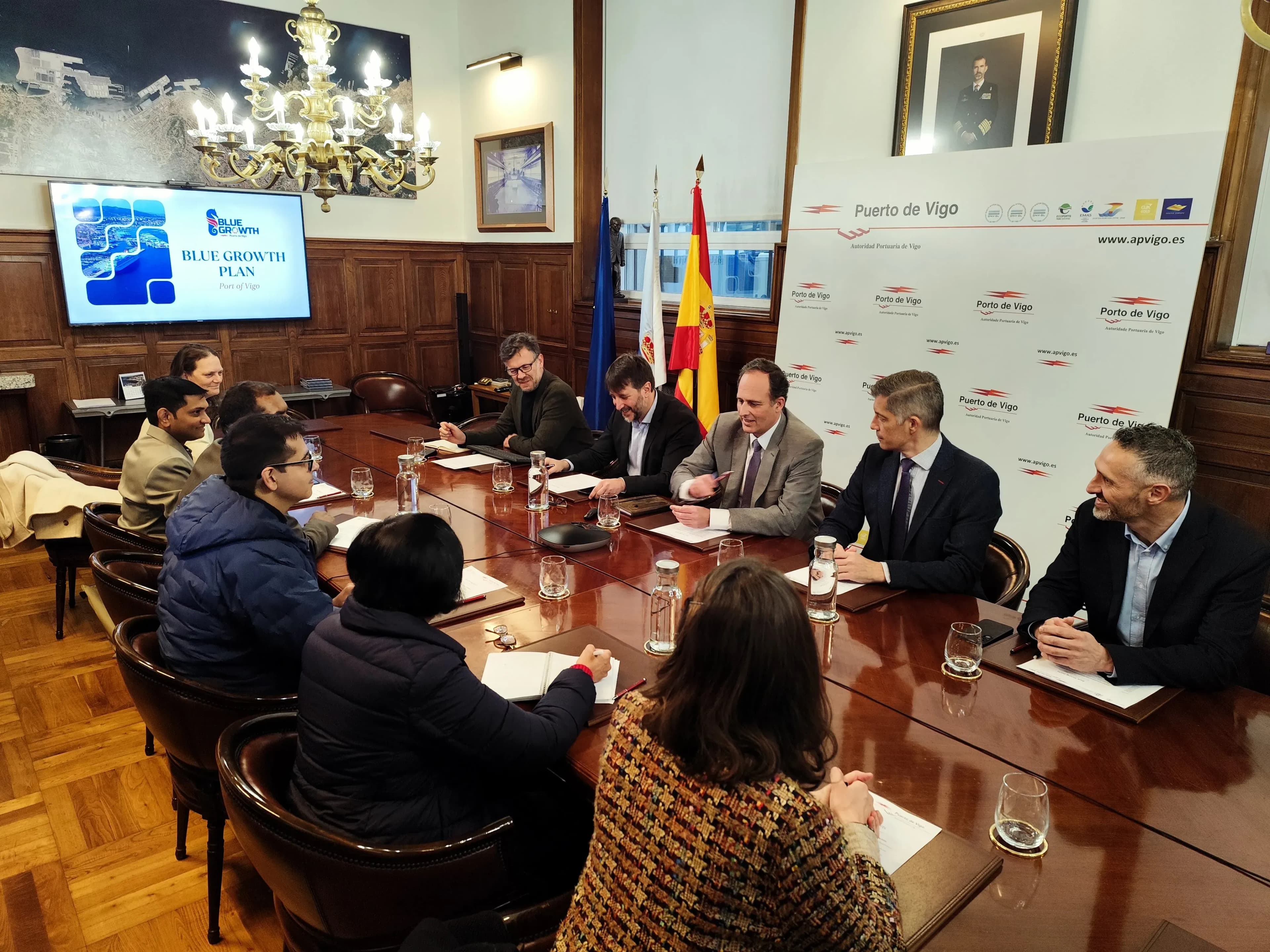 El Puerto de Vigo se convierte en modelo internacional para modernizar los puertos pesqueros de la India