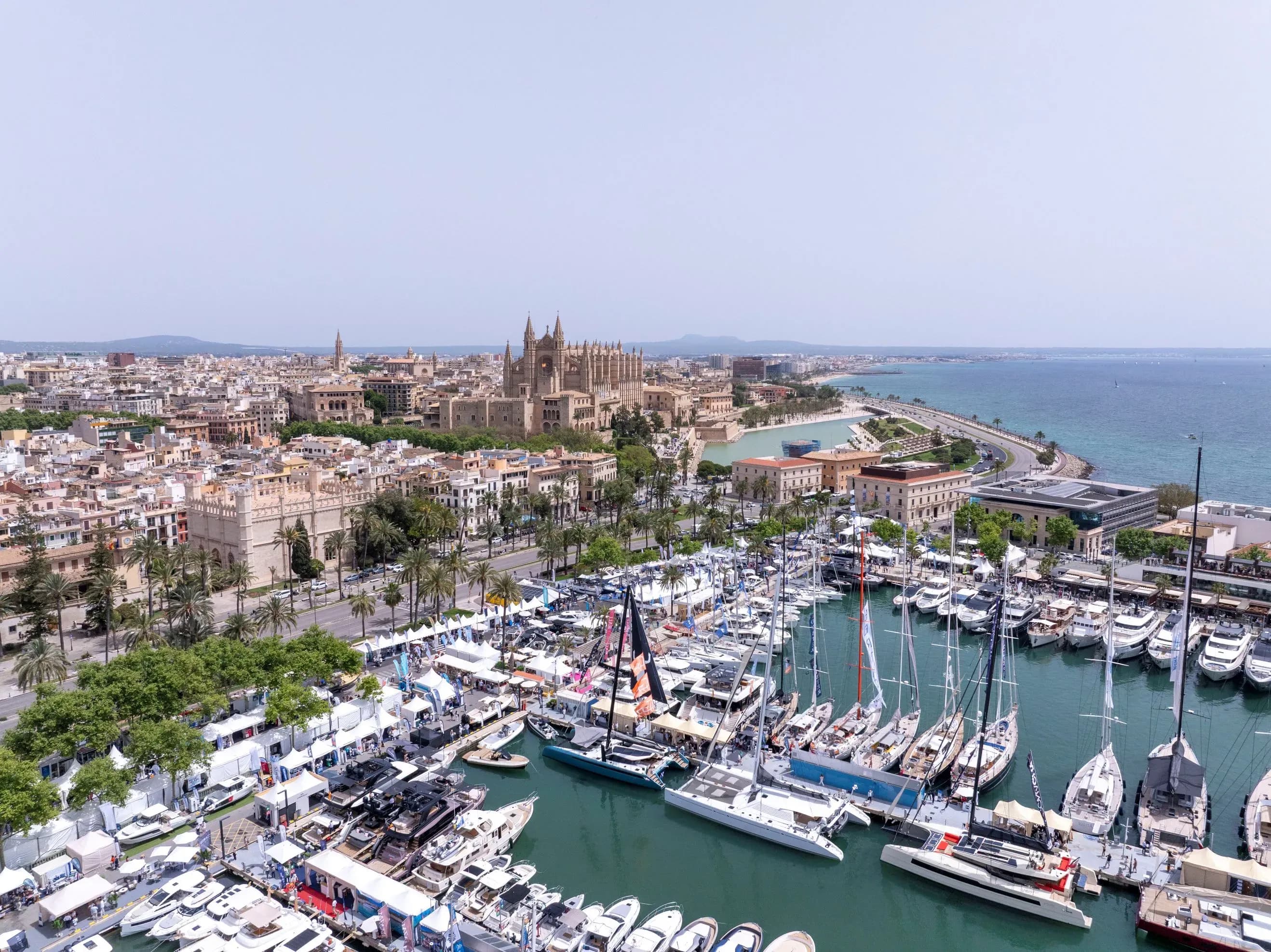 Marinas de Andalucía refuerza la promoción del destino náutico andaluz en el Palma International Boat Show