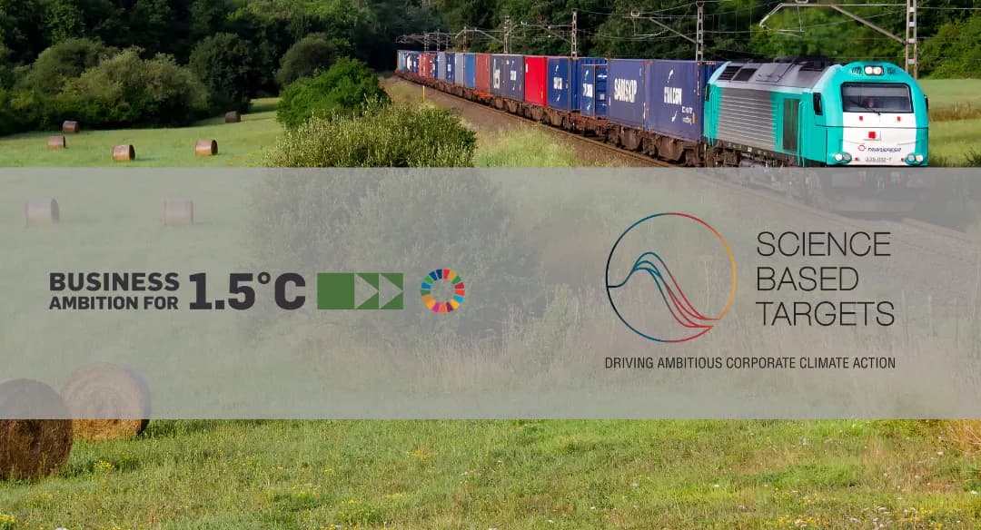 Transfesa Logistics obtiene la validación de SBTi para su plan de reducción de emisiones
