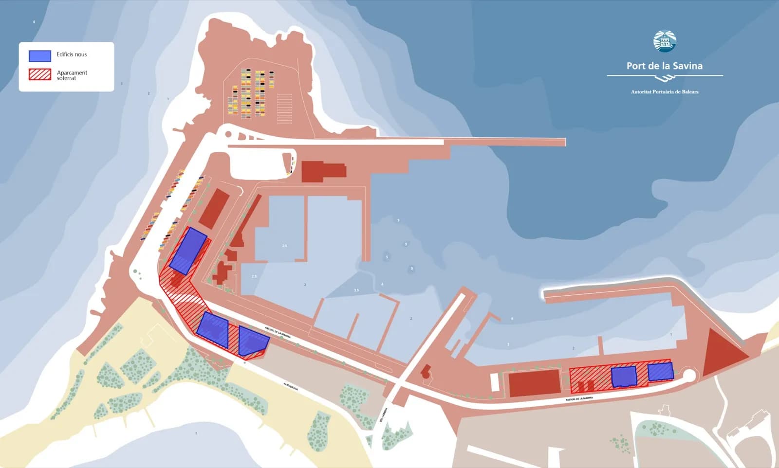 La Autoridad Portuaria de Baleares licita la gestión de la nueva marina deportiva del Puerto de la Savina en Formentera