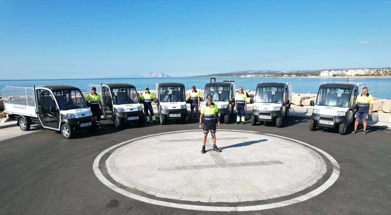 El Puerto Sotogrande refuerza su compromiso con la sostenibilidad mediante la adquisición de vehículos eléctricos