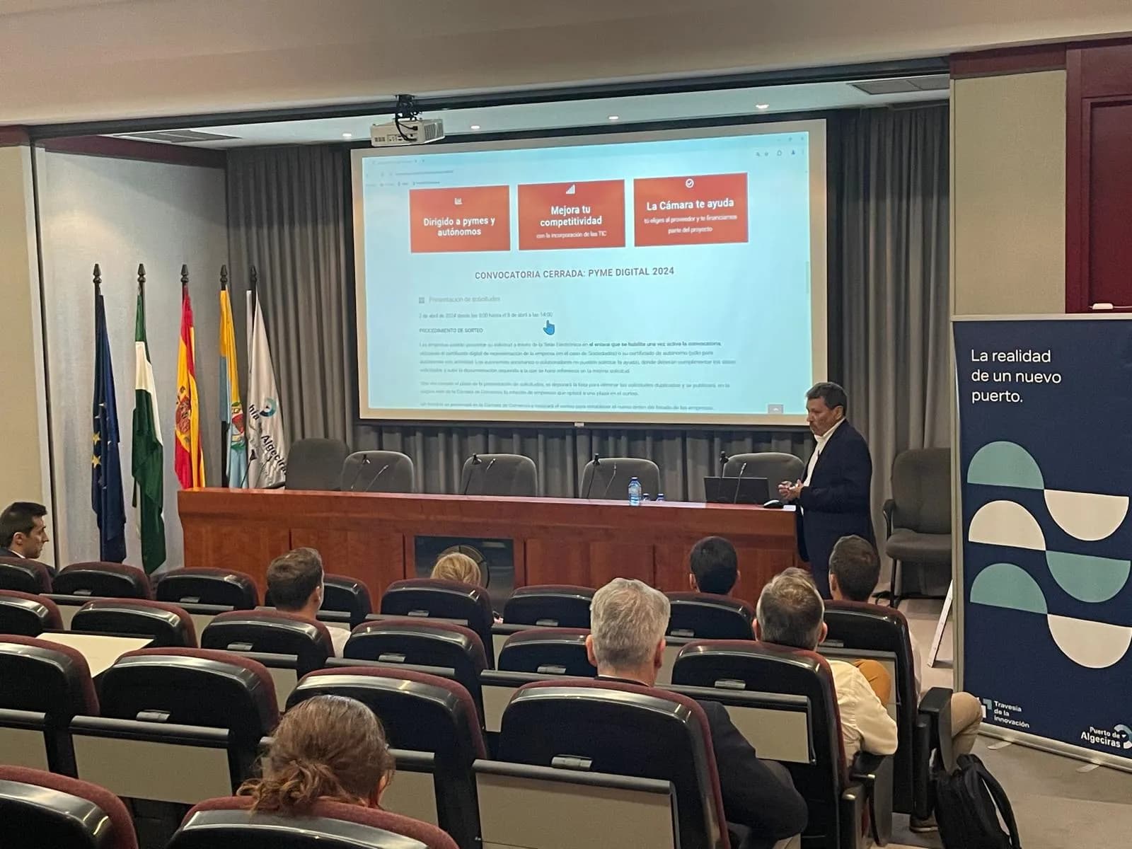 La Cámara de Comercio del Campo de Gibraltar se une al Comité de Innovación del Puerto de Algeciras