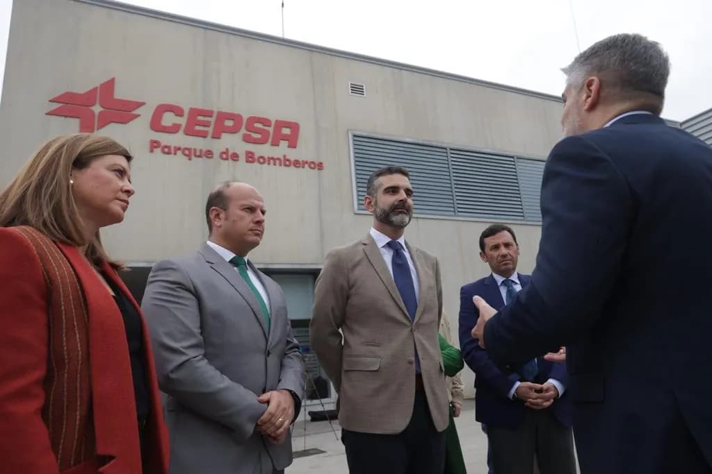Inaugurada la nueva planta de tratamiento de agua de CEPSA