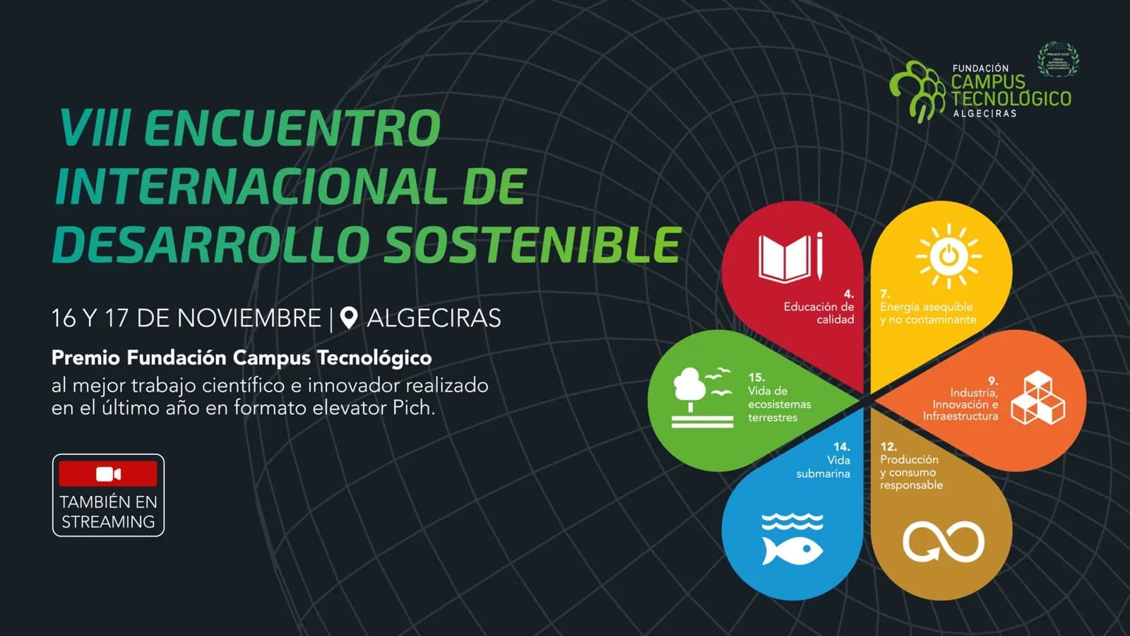 Expertos e investigadores se darán cita en la octava edición del Encuentro Internacional de Desarrollo Sostenible