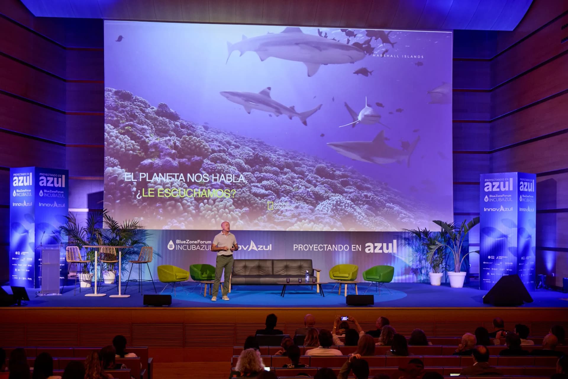 La segunda jornada de InnovAzul aborda la conservación de los océanos, la descarbonización marítima y el empleo en la Economía Azul