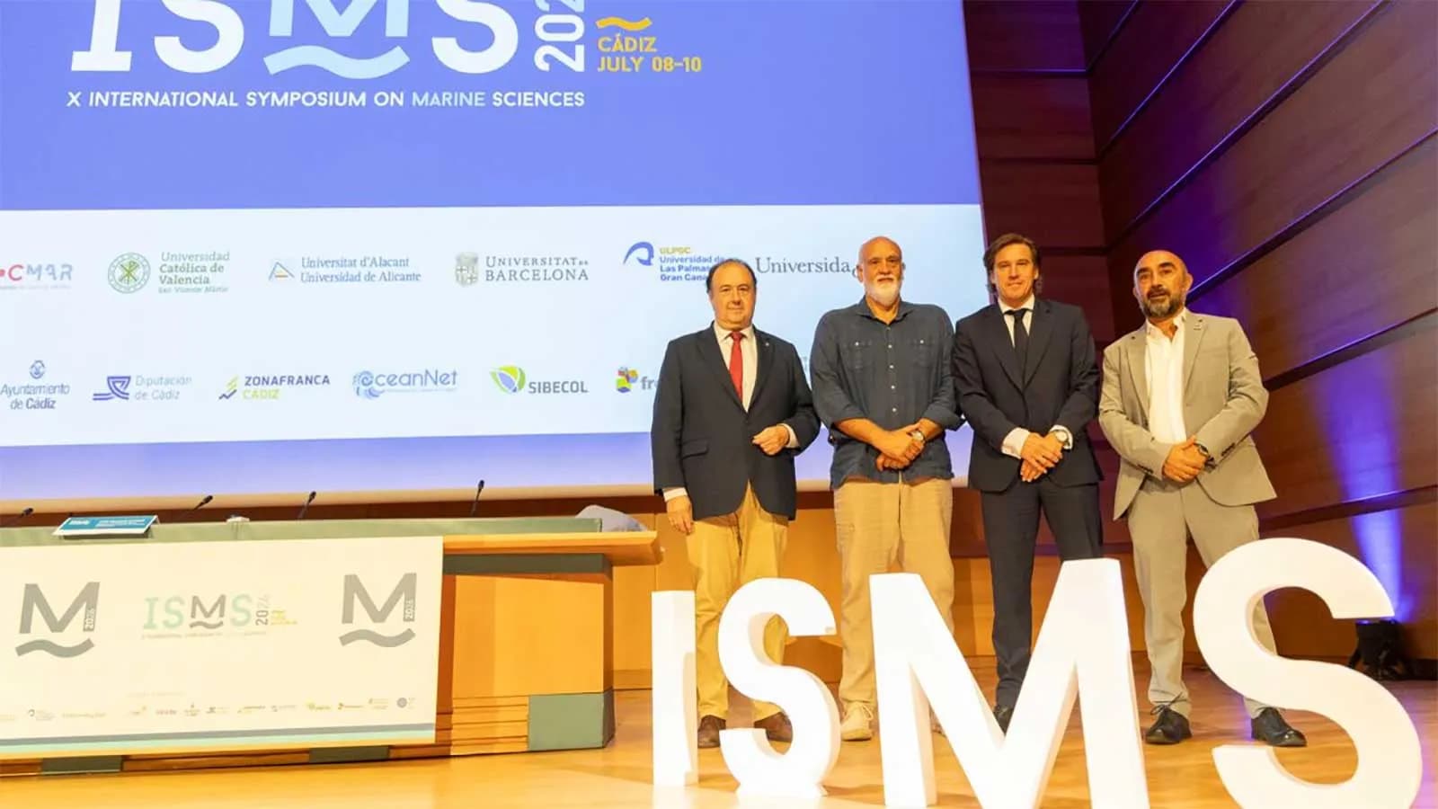 La UCA reúne en Cádiz a más de 500 especialistas en el X International Symposium on Marine Sciences