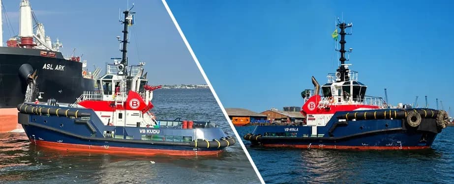 Boluda Towage eleva a catorce remolcadores su flota en Costa de Marfil con la incorporación de dos nuevas unidades