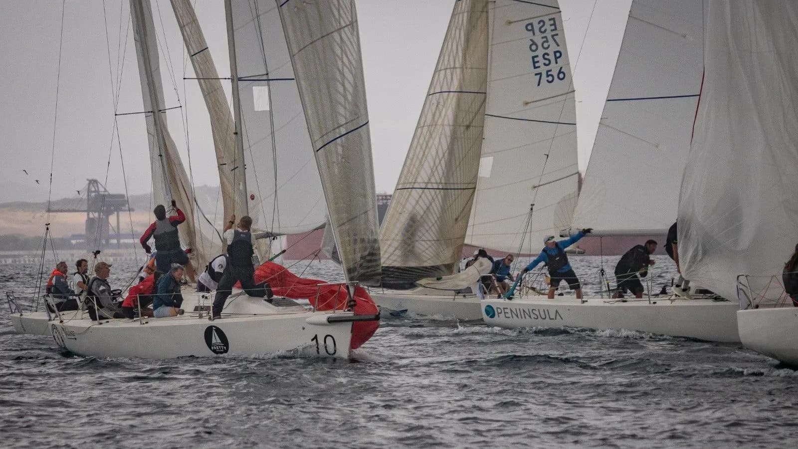 La Línea acoge la segunda prueba de las Series de Primavera del Circuito Alcaidesa Marina de J/80