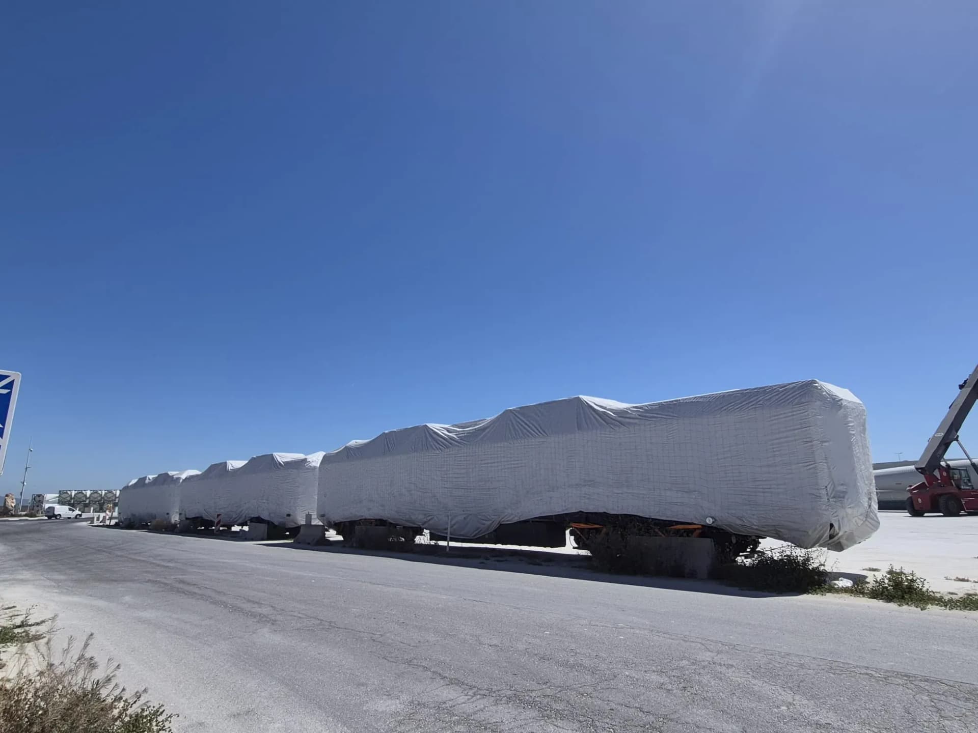 El Puerto de Castellón carga nueve vagones ferroviarios con destino al metro de El Cairo