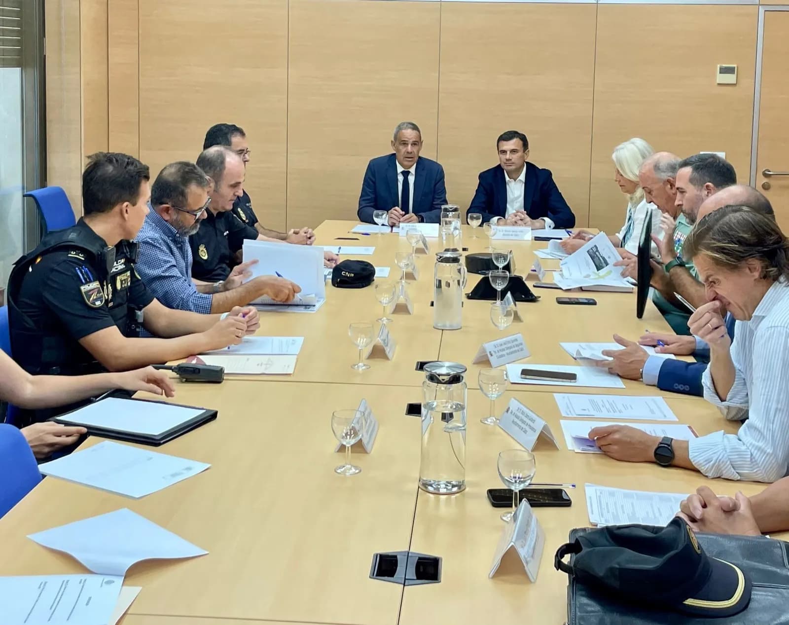 La Junta Local de Seguridad de Cádiz analiza la Regata de Grandes Veleros 2023