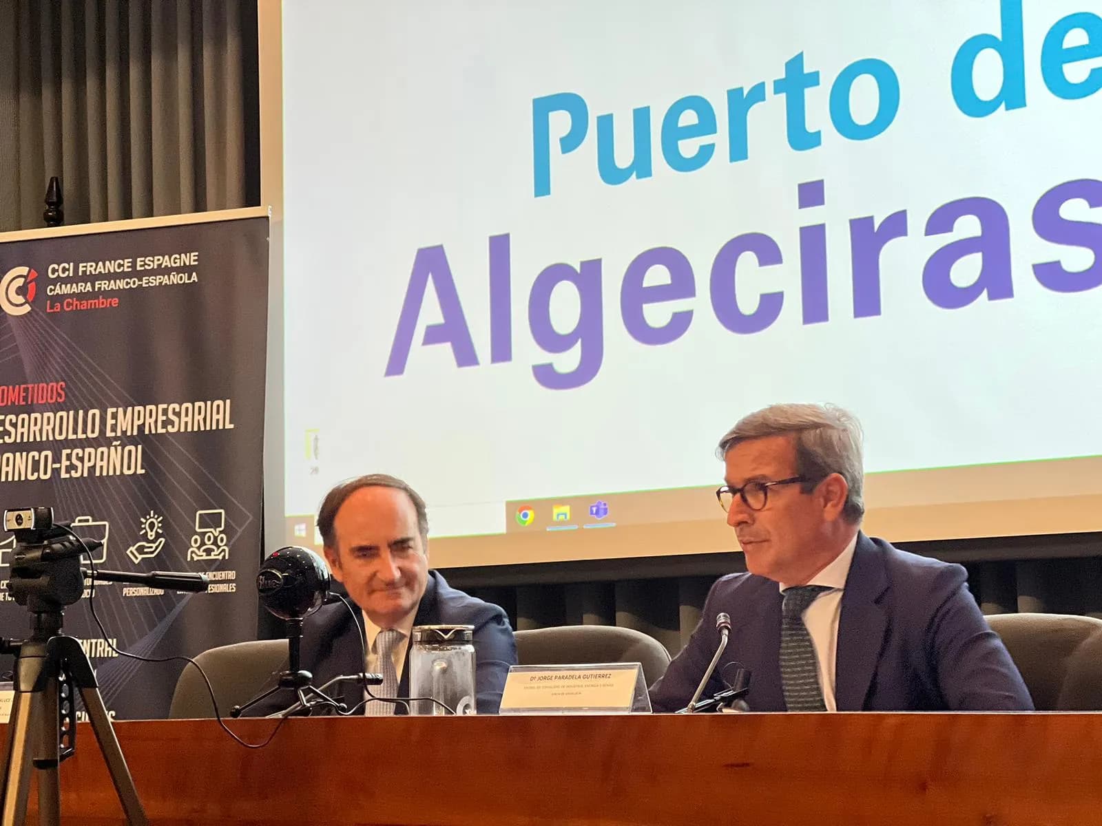 Paradela conoce en mayor profundidad el puerto de Algeciras