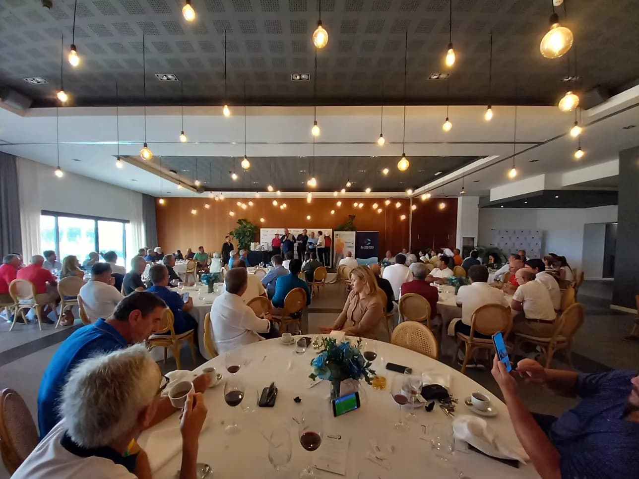 Éxito de participación del torneo de golf de la APBA