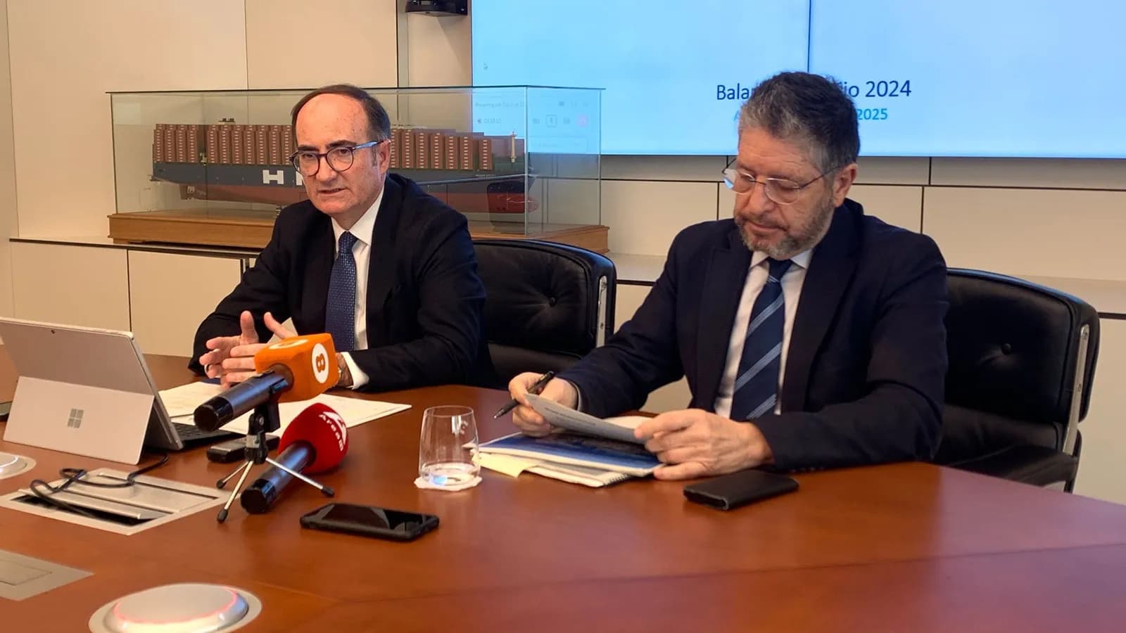 Gerardo Landaluce transmite tranquilidad tras el traslado del servicio MECL de Maersk a Tánger Med