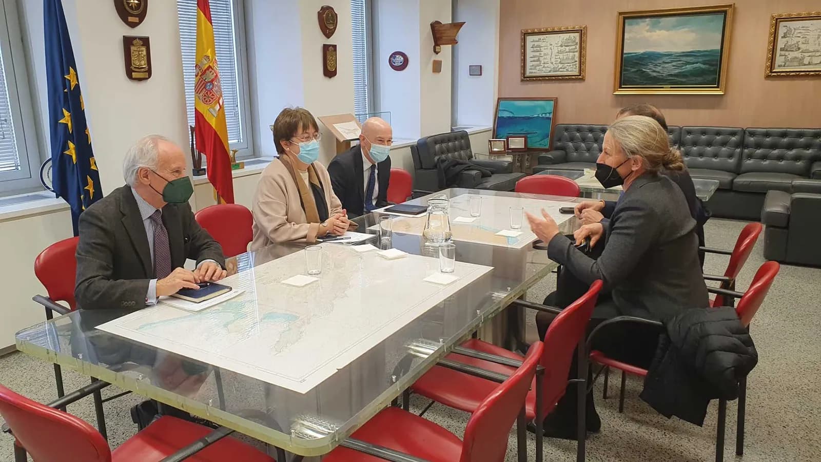 La secretaria general de Pesca se reúne con la nueva directora de la Agencia Europea de Control Pesquero