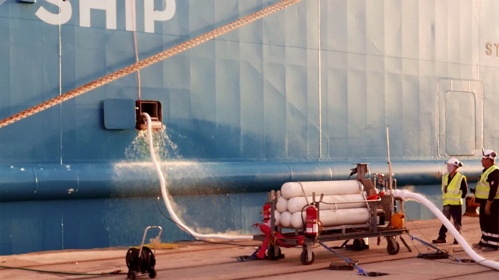 El Puerto de Valencia participa en un estudio sobre el uso del amoniaco como combustible marino