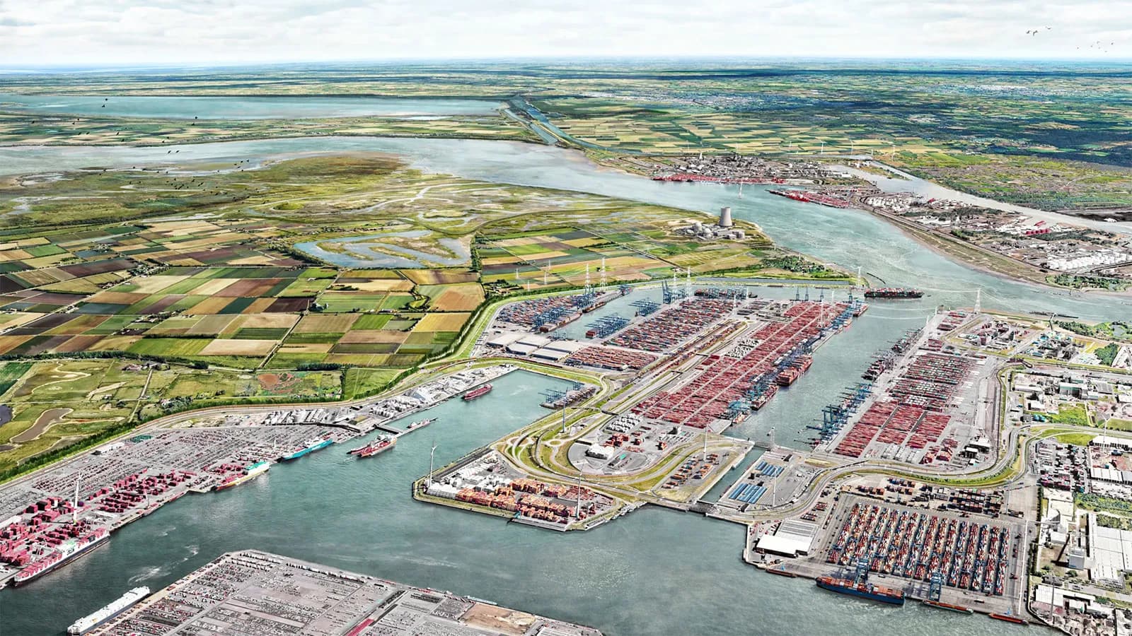 El Puerto de Amberes-Brujas encamina una ampliación de siete millones de TEUs