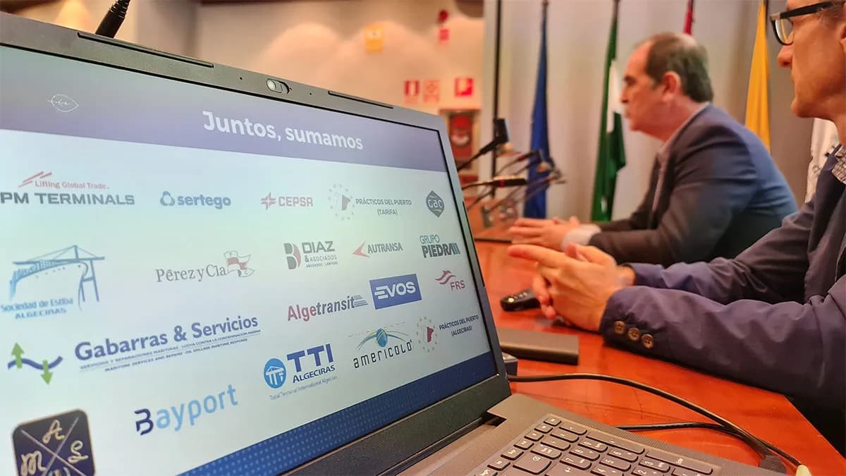 La Autoridad Portuaria de la Bahía de Algeciras presenta su sello de empresa adherida a la Estrategia Verde
