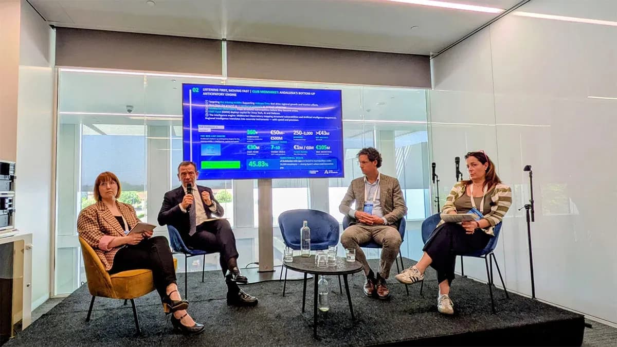 Andalucía TRADE presenta en el foro de la OCDE en Maastricht las estrategias de imec Spain y el Club Midmarket como modelos de anticipación regional