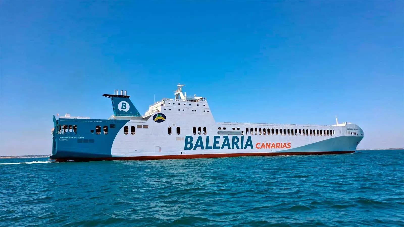 Baleària Canarias incorpora un ro-ro de 4.000 metros lineales a sus rutas con Cádiz