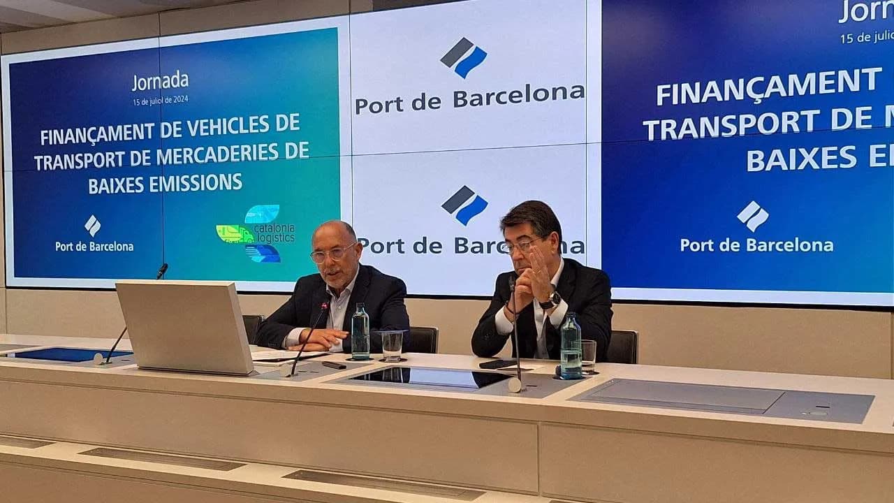 El Puerto de Barcelona impulsa la descarbonización del transporte con una jornada sobre financiación de vehículos de bajas emisiones