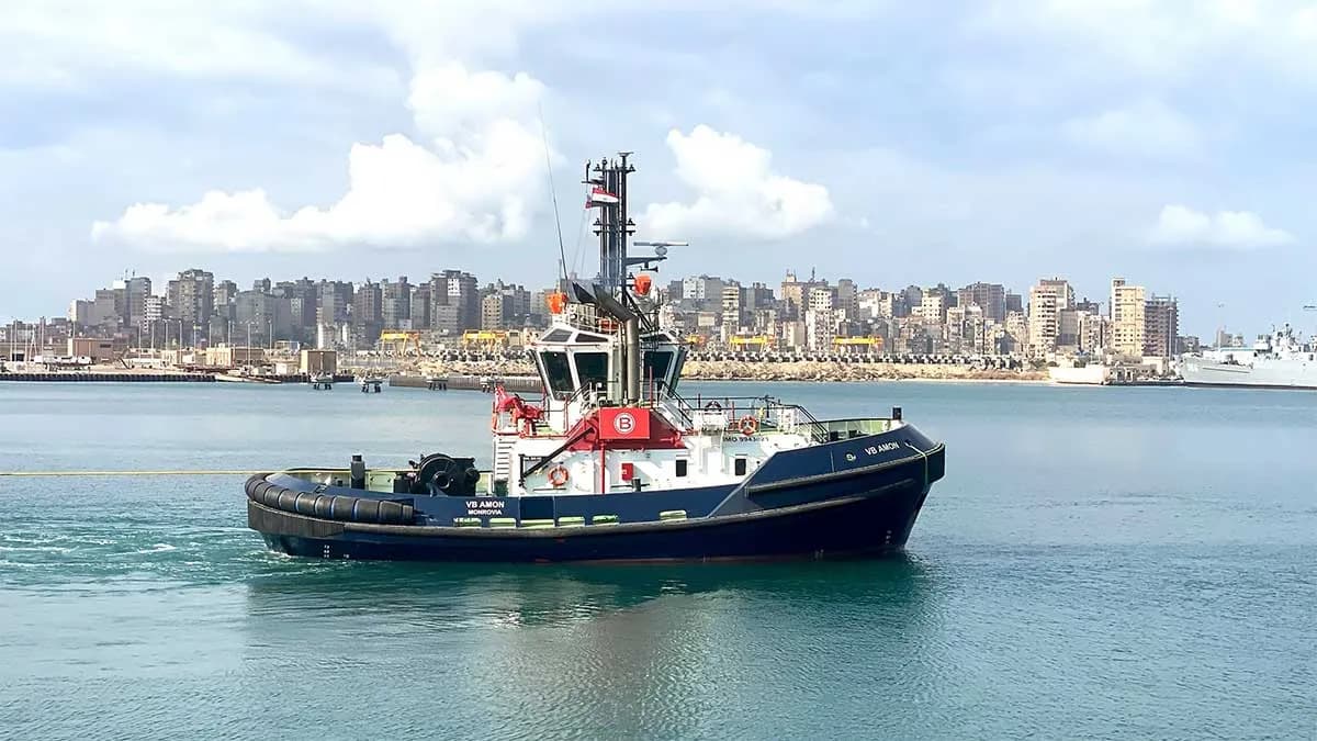 Boluda Towage inicia operaciones en el puerto egipcio de Abu Qir