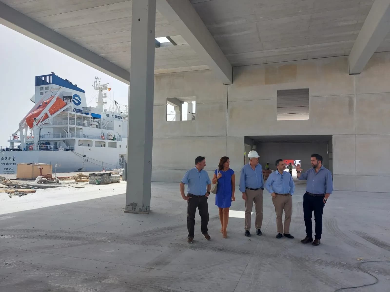 Avanza la obra para la empresa de almacenamiento y distribución  de cable submarino en la Zona Franca