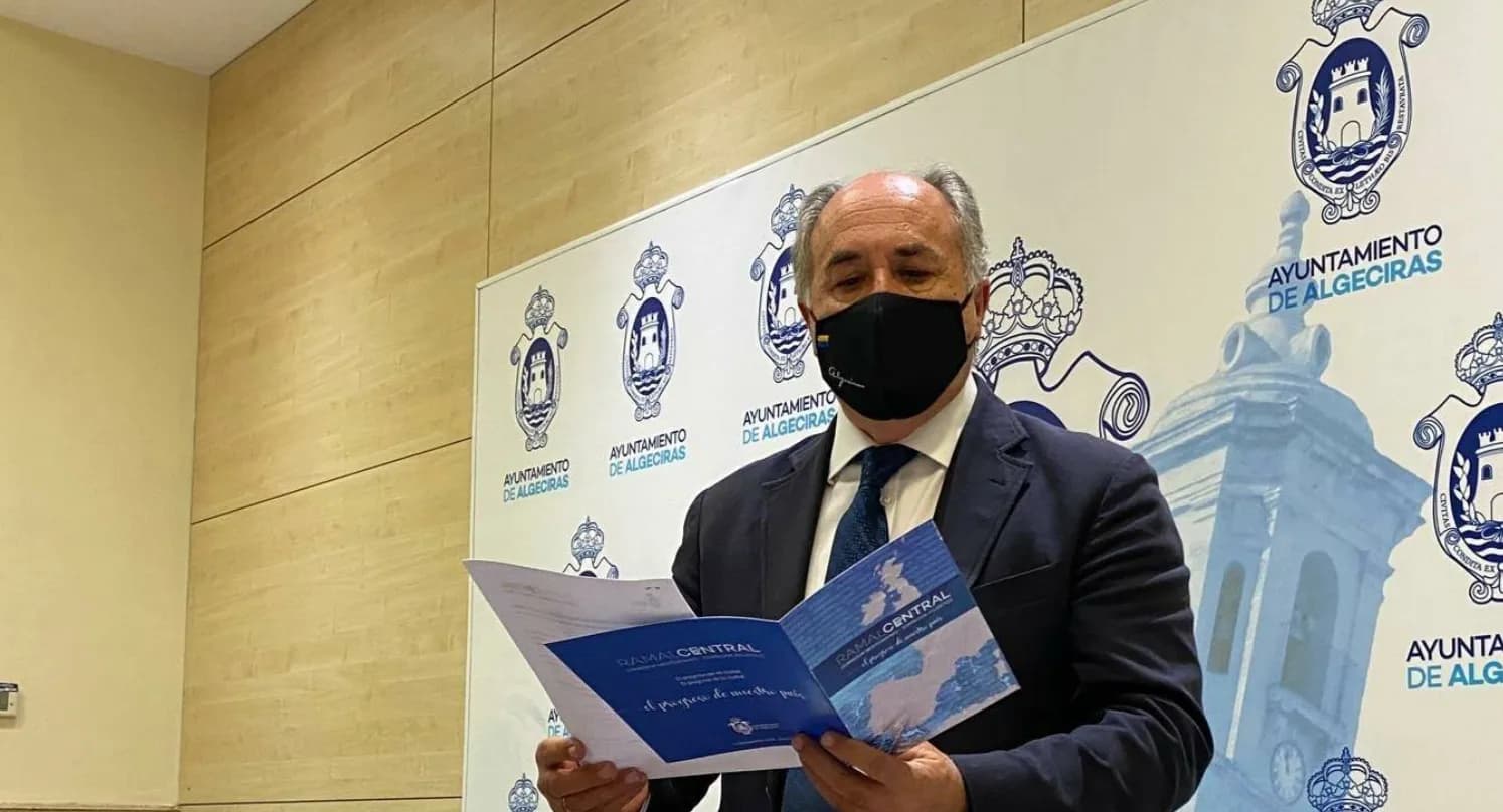 El alcalde de Algeciras vuelve a reclamar mejoras ferroviarias