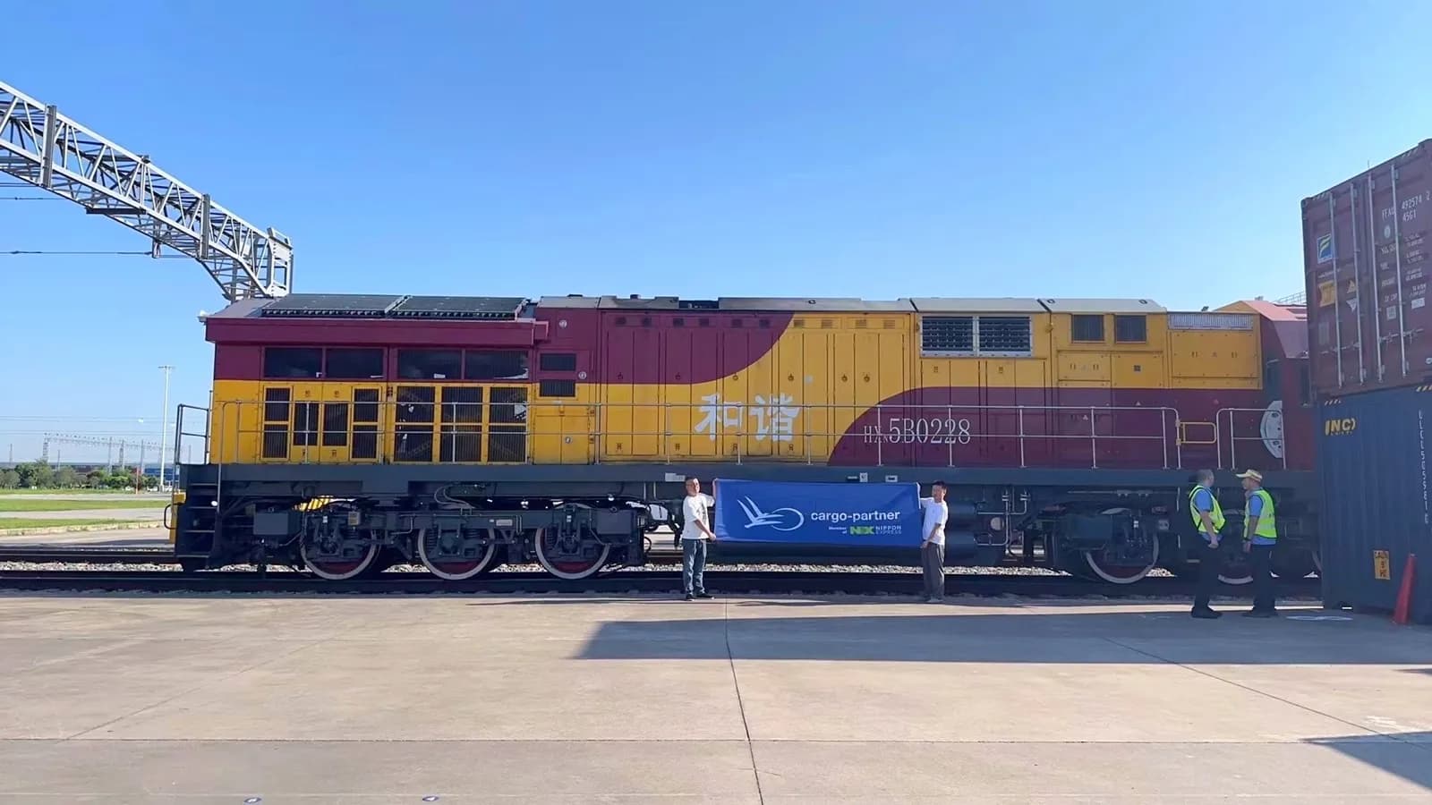 Cargo-partner transporta casi 160 contenedores desde seis puntos de origen en China hacia Polonia, Hungría y Rumanía