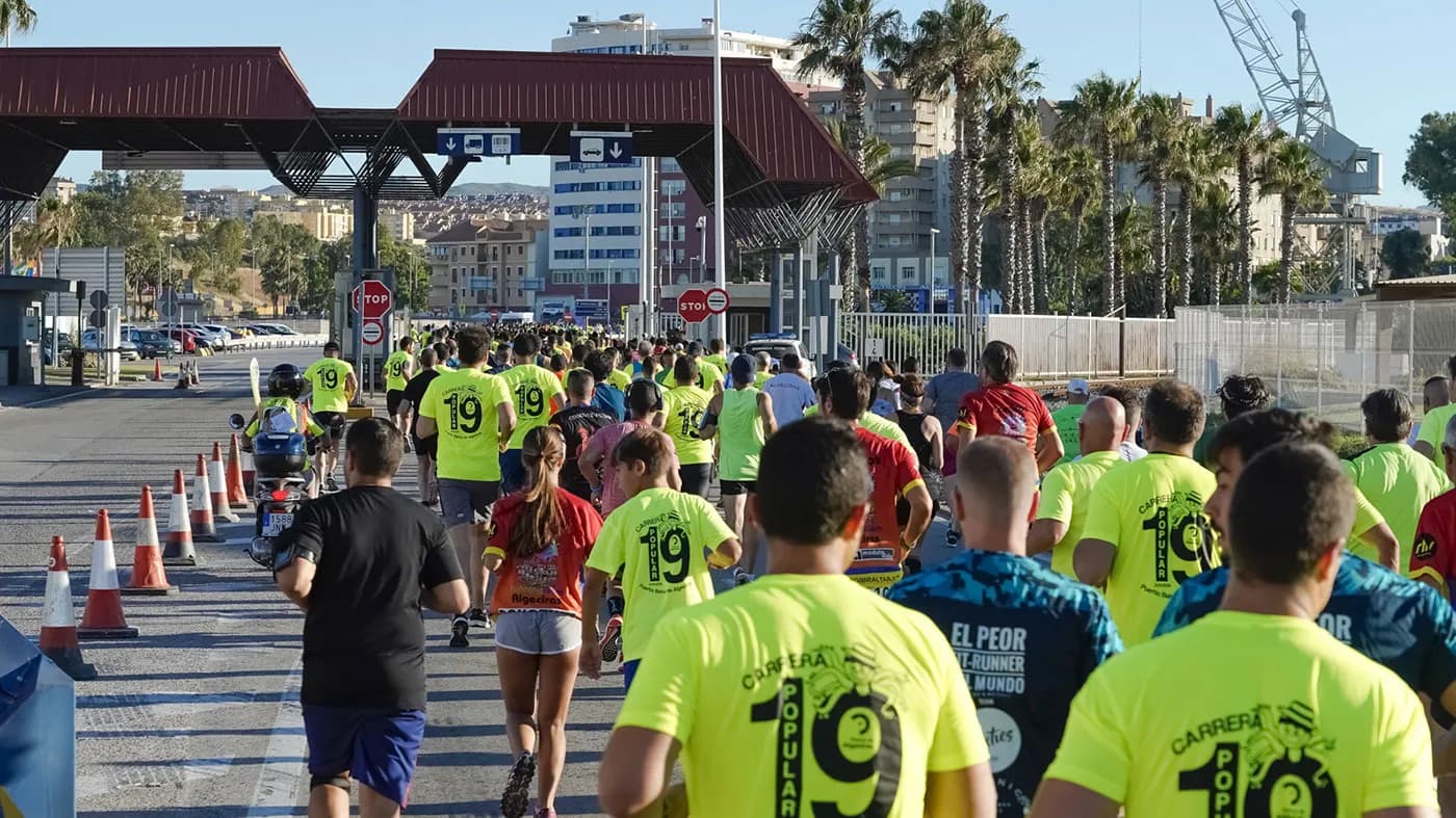 Todo listo para la celebración de la “XX Carrera Popular Puerto Bahía de Algeciras”
