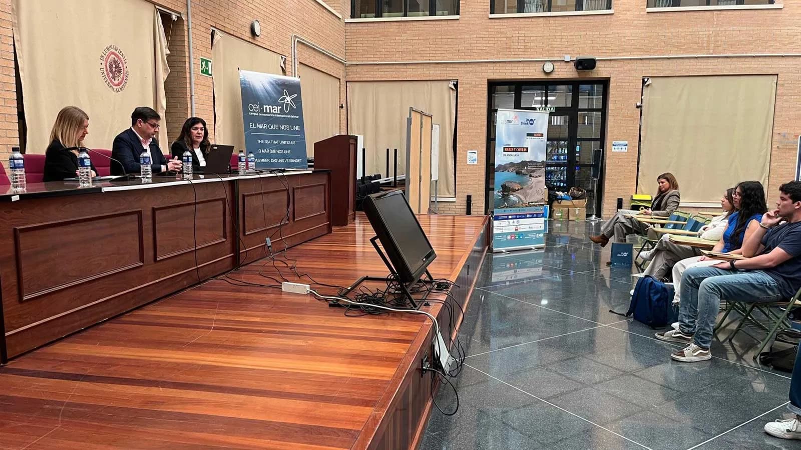 La Fundación CEI·MAR inaugura en Almería la IV edición del curso “Mares y Costas de Andalucía”