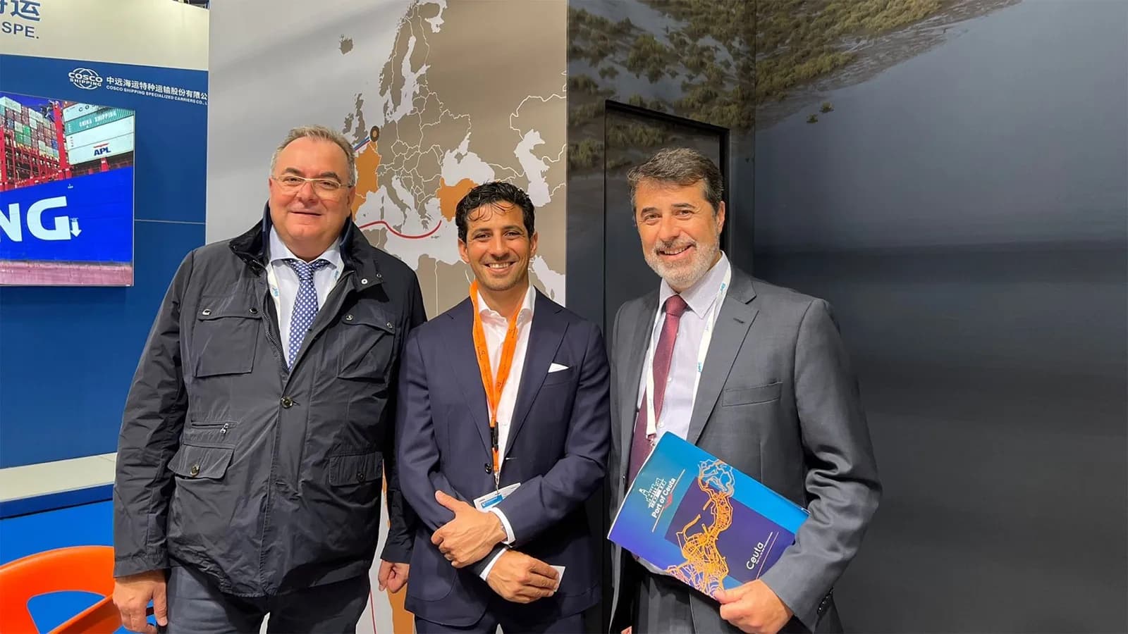 El Puerto de Ceuta expone sus servicios para el tráfico Ro-Ro en la BreakBulk Europe