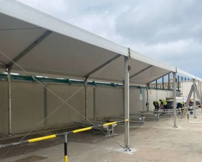 La Autoridad Portuaria de Ceuta adjudica la instalación de la zona de sombras para la OPE